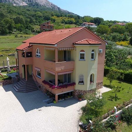 Apartment Medved Baška Exteriör bild